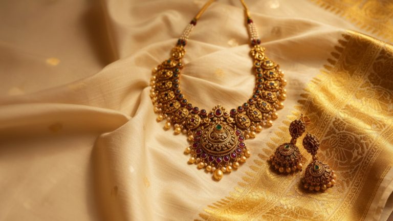The saree drape that changes a bridal look